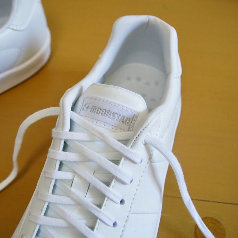 ムーンスター　MS FS003　シューレース＆ブランドタグ